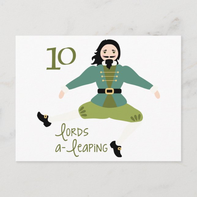 Postal 10 Lords A-Salaping (Anverso)