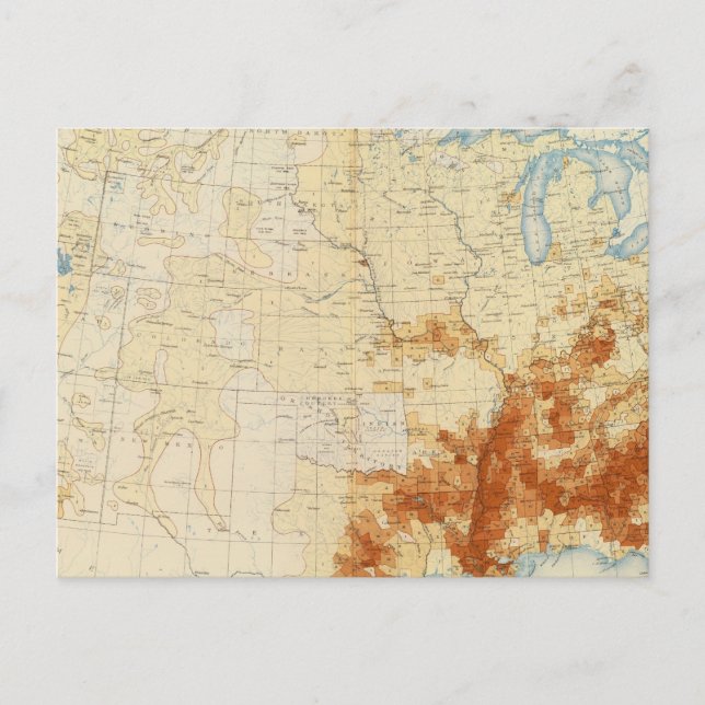 Postal 10 Población de color 1890 (Anverso)