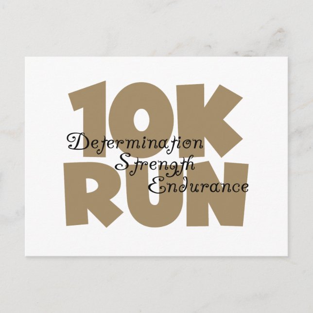 Postal 10K Run Tan Sports Running (Anverso)