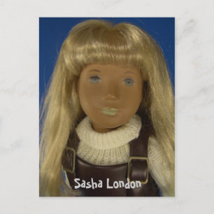 Postal 110-4 Sasha London Postkarte