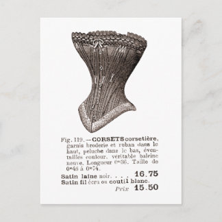 postal 119 de corset Fig.