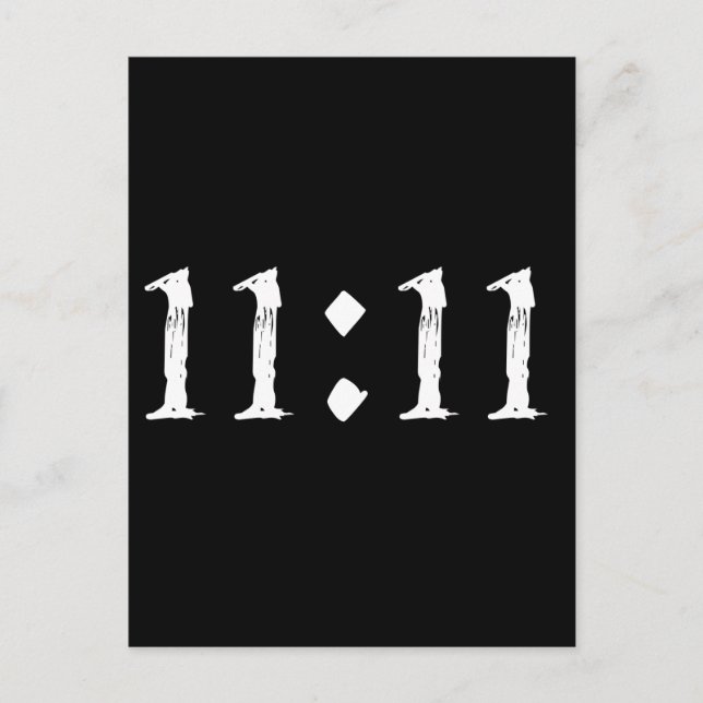 POSTAL 11:11 (Anverso)