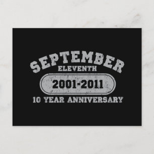 Postal 11 de septiembre - Aniversario de 2011