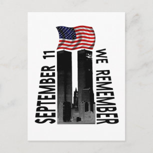 Postal 11 de septiembre recordamos el tributo conmemorati