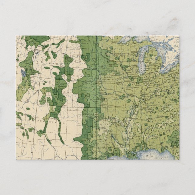 Postal 129 Tamaño de las explotaciones 1900 (Anverso)