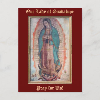 Postal 12 de diciembre    Nuestra Señora de Guadalupe