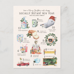 Postal 12 días de conflicto   Vacaciones de Navidades "en