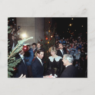 Postal 12 TRH El príncipe y princesa de Gales Mancheste