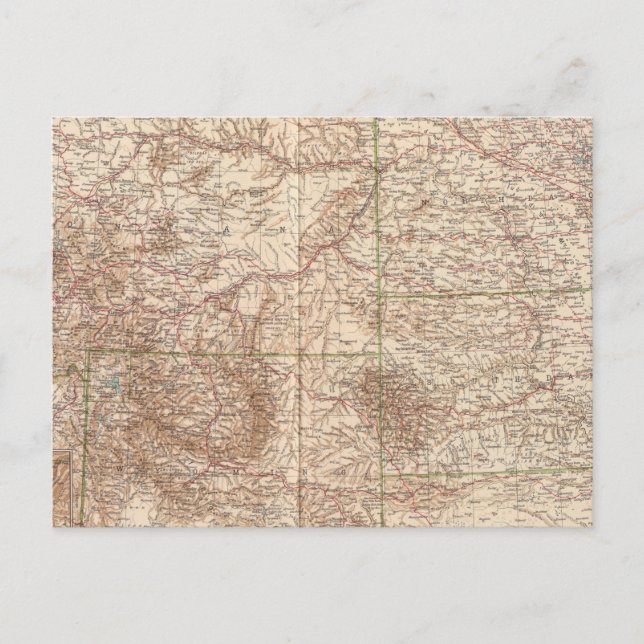 Postal 13637 Mont, ND, SD, Wyo, Neb (Anverso)