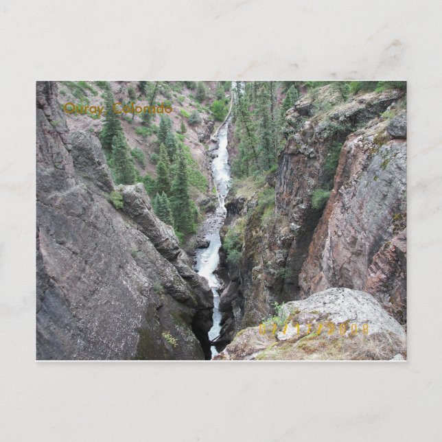 Postal 138_138_02, Ouray, Colorado (Anverso)