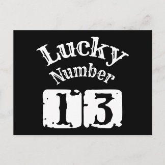 Postal 13 - Lucky Number 13 Luck