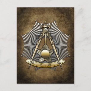 Postal 14° grado: Gran Electo Mason