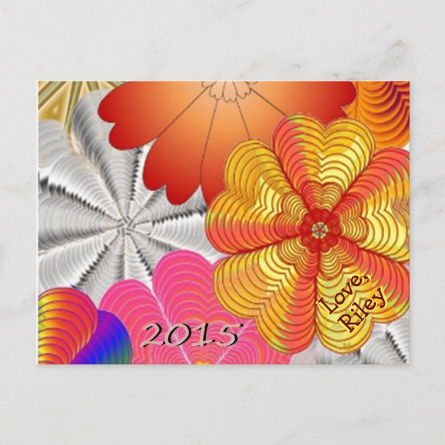 Postal 15.05.1.mamá.POSTCARD.BUTTERFLY.riley (Anverso)