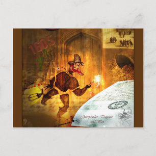 Postal 1605 - La ranura para pólvora (detalle)