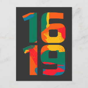 Postal 1619 Nuestros antepasados Orgullan la historia neg