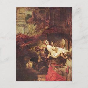 Postal 1647 Rembrandt - Susanna und die beiden Alten Remb