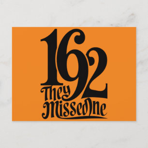Postal 1692 Se les escapó una bruja Halloween temporada e