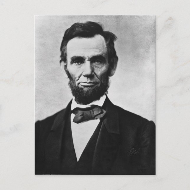 Postal 16 Abraham Lincoln (Anverso)