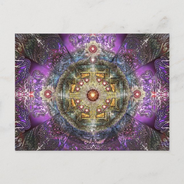 Postal 16Mandala-5.8x4.2-postal (Anverso)