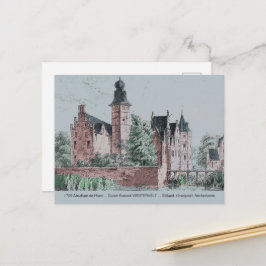 Postal 1729 A. de Haen holandés Kasteel WESTERVELT Tarjet