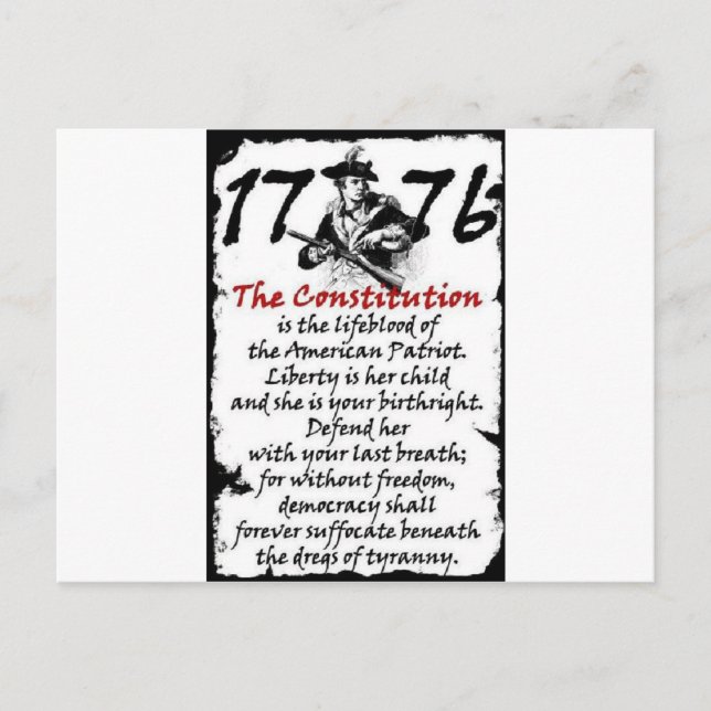 POSTAL 1776 (Anverso)
