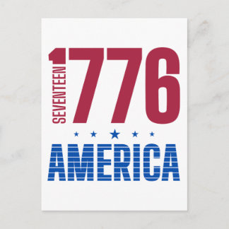 Postal 1776 America 250 years historical freedom