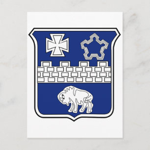 Postal 17.º Parche Militar del Regimiento de Infantería