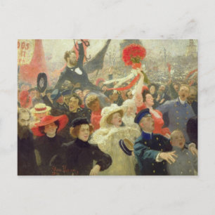Postal 17 de octubre de 1905