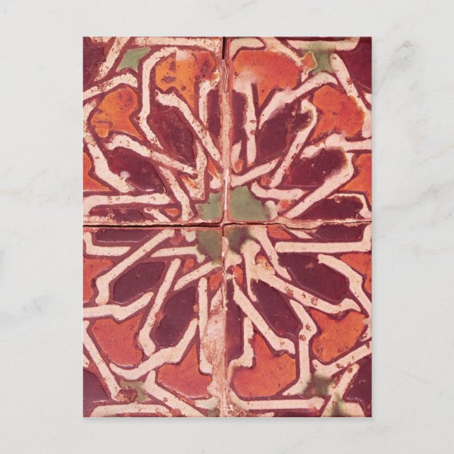 Postal 17:Isnik Tile, siglo XVI (Anverso)