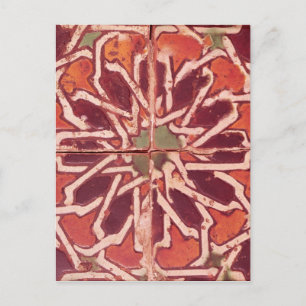 Postal 17:Isnik Tile, siglo XVI
