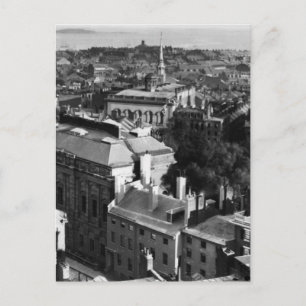 Postal 1859: Una vista de Boston mirando hacia el sur
