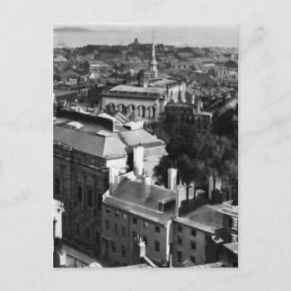 Postal 1859: Una vista de Boston mirando hacia el sur