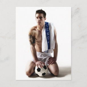 Postal 1873a Soccer Jock
