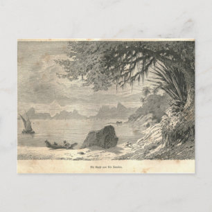 Postal 1877 Imprimir Río de Janeiro La Tierra y su Pueblo
