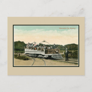 Postal 1900 Viñeta de observación de Montreal