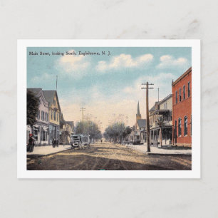 Postal 1912, Main St, Englishtown NJ Vintage