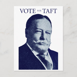 Postal 1912 Votación por Taft