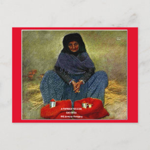 Postal "1915-A PAPRIKA-SELLER, KALOCSA-Austria-Hungría"
