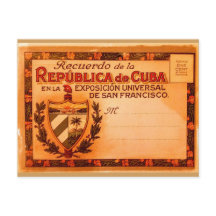 Postal 1915 de Cuba del vintage