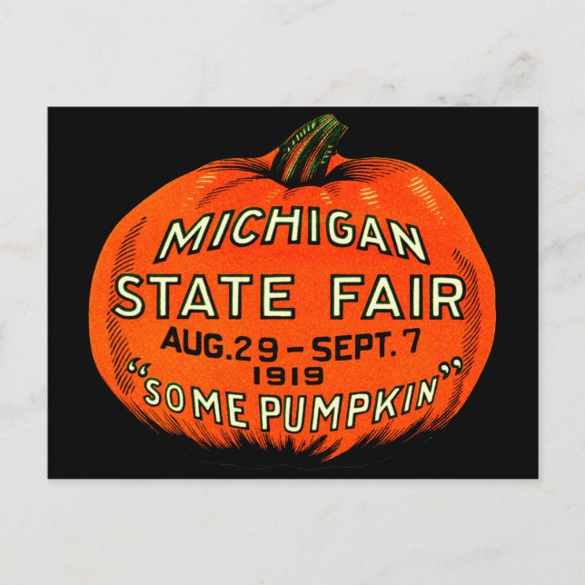 Postal ¡1919 Un Poco De Calabaza! (Anverso)