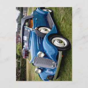 Postal 1934, Chevrolet Roadster clásico