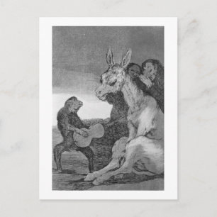 Postal 193-0082138 Bravo!, caricatura de la velada musica