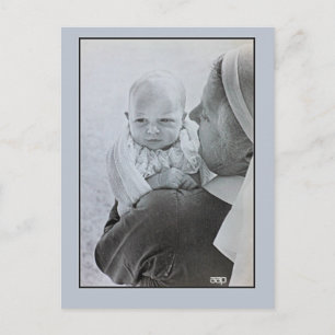 Postal 1950 Anne, Princesa Real cuando era bebé