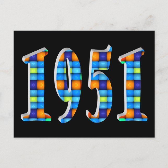 POSTAL 1951 (Anverso)