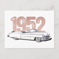 1952 Cadillac Coupe De Ville, descapotable blanco