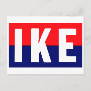 Postal 1952 Ike para Presidente