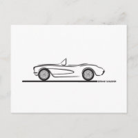 1956 1957 Corvette de Chevrolet