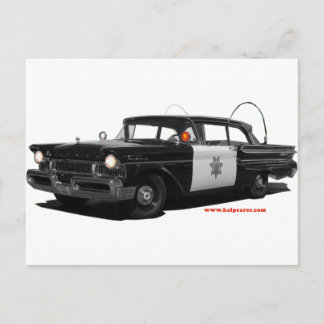 Postal 1957-mercurio-monterey-carretera-patrulla-coche
