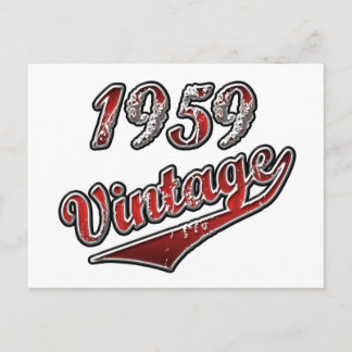 Postal 1959 Vintage