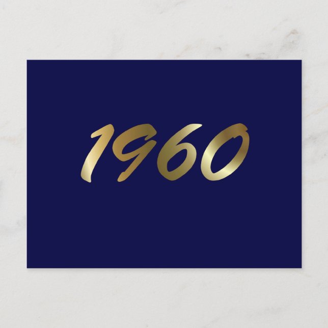 POSTAL 1960 (Anverso)